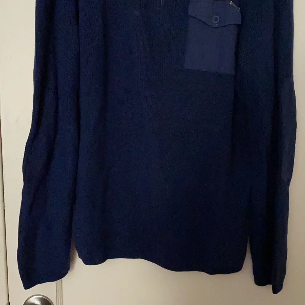 Express blue sweater size: L